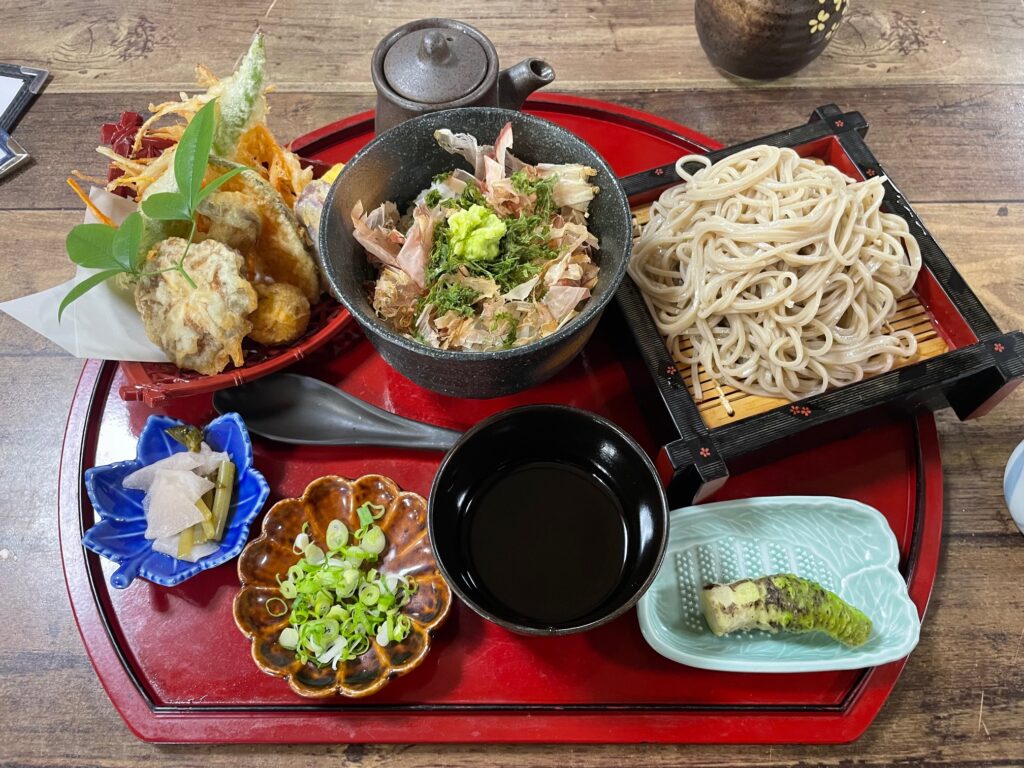 伊豆ツーリングのランチ