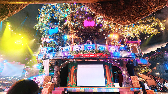 サンリオピューロランドのパレード