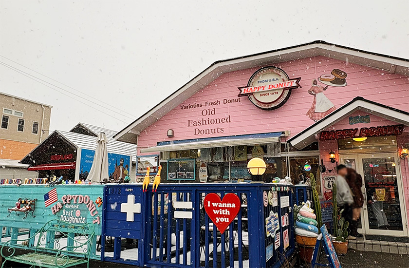 HAPPY DONUTの外観