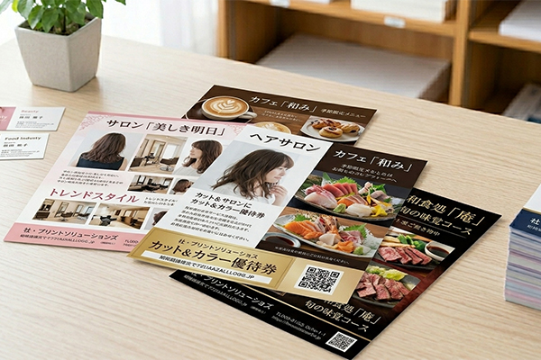 チラシ印刷イメージ