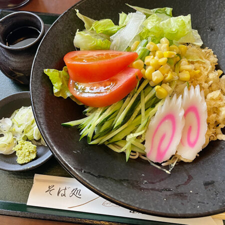 冷やしたぬきそば