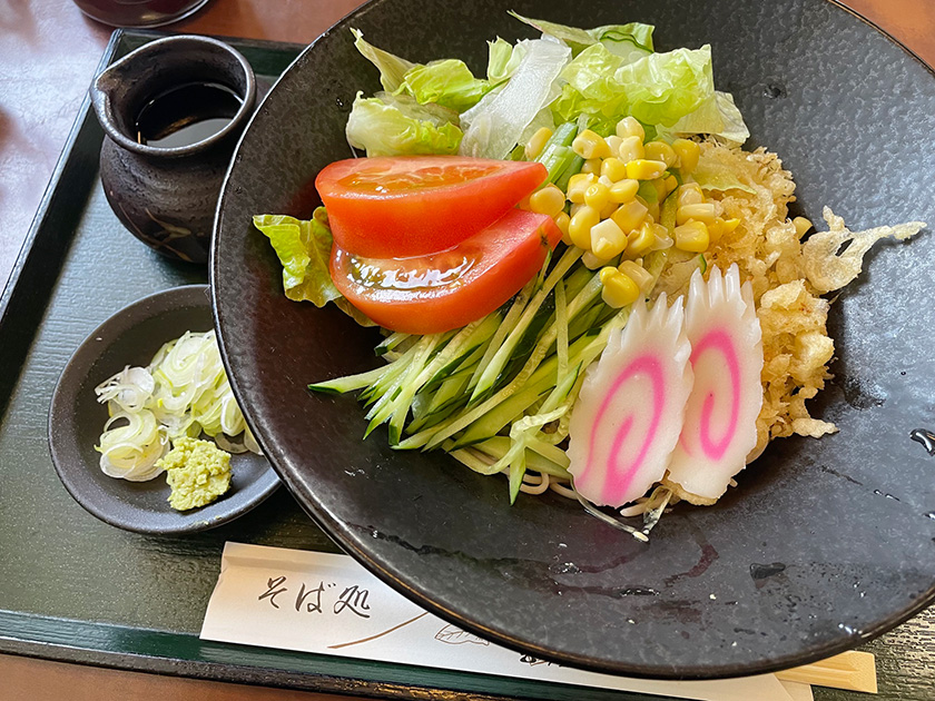 冷やしたぬきそば