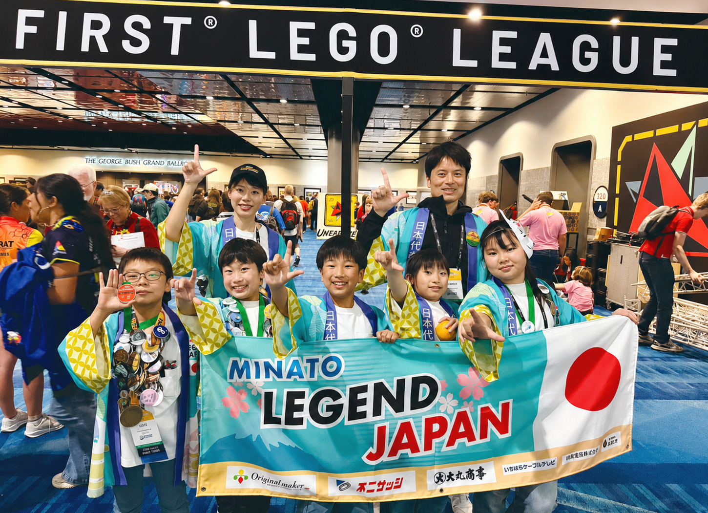 FIRST LEGO League 2025-2026 Explore部門 日本代表　みなとレジェンドジャパン