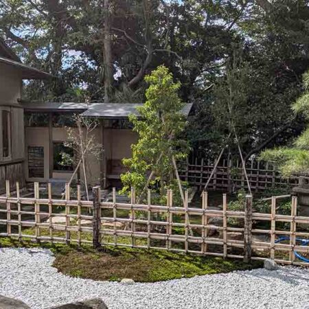 いのはな亭 日本庭園　茶室